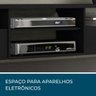 Painel TV até 60 Polegadas Nt 1015 Notável com 2 Portas - Carvalho/Preto - 5