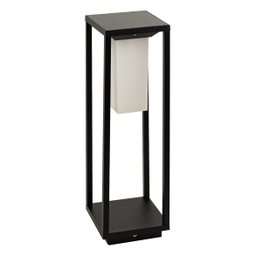 Balizador Solar Preto com Led Integrado 3000k Branco Quente 2w Bivolt - HM-36649 - 4