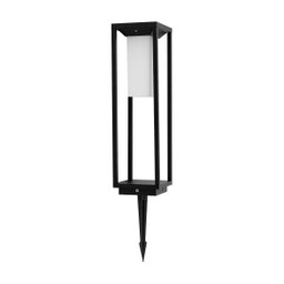 Balizador Solar Preto com Led Integrado 3000k Branco Quente 2w Bivolt - HM-36649 - 5