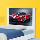 Ver imagem 4 de Bicama Solteiro Carro Sport Vermelho Colchões