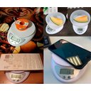 Ver imagem 7 de Balança De Cozinha Alimentos Digital De Precisão 1g Até 5kg Visor LCD C/ Copo Medidor Graduado p/ Li