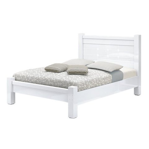 Cama Luce Casal Branco