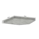 Ver imagem 2 de Tampo para Balcão Canto Diagonal 74cm Premium Luciane Móveis