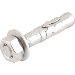 Chumbador 1/2x4" Parabolt Zincado Pbv-1240 - Vonder - 1