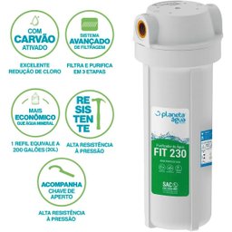 Purificador Fit 230 com Rosca de 3/4" Branco - 3