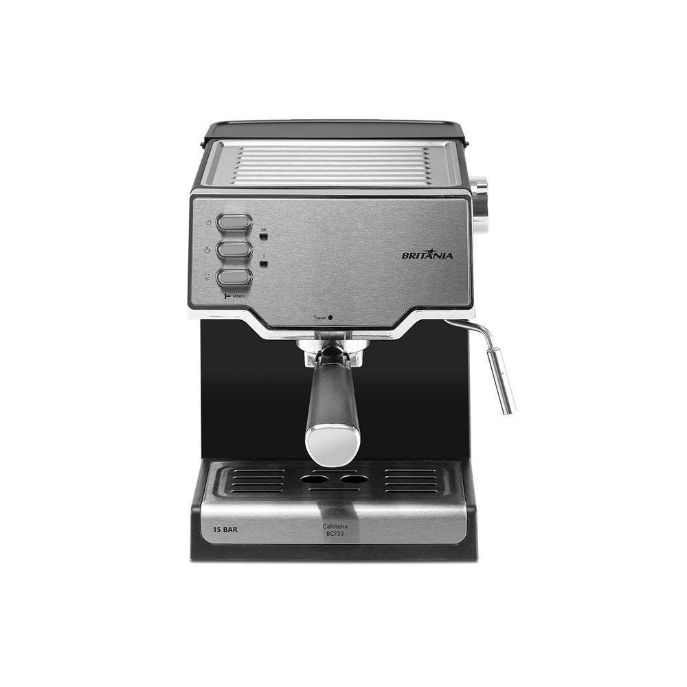 Cafeteira Espresso Britânia Bcf33 15 Bar 1,6l 850w 127v - 3