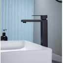 Ver imagem 2 de Torneira Misturador Monocomando Preto Quadrado Alto para Banheiro