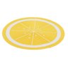 Jogo Lugar Americano Redondo Fruta Limão 38 cm Decoração Mesa Posta Descanso Prato Feito à Mão - 6