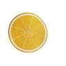 Jogo Lugar Americano Redondo Fruta Limão 38 cm Decoração Mesa Posta Descanso Prato Feito à Mão - 1