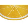 Jogo Lugar Americano Redondo Fruta Limão 38 cm Decoração Mesa Posta Descanso Prato Feito à Mão - 2
