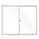 Ver imagem 1 de Janela de Alumínio 02 Folhas Fit Branca - 100x100
