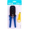 Alicate para Crimpar Rj45/Rj12/Rj11 com Chave Keystone + Desencapador de Cabos Alc01 - 3