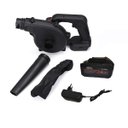 Ver imagem 3 de Soprador Aspirador Bateria Recarregavel sem Fio Potente Folhas Sujeira Limpeza Jardim Quintal Poeira