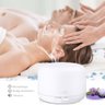 Umidificador De Ar Silencioso Quarto Bebe Luminária Led + 5 Essências Aromatizadoras Concentradas - 5