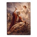 Ver imagem 4 de Placa Decorativa Abraao e Isaque Religioso Evangélico Católico Jesus