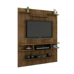 Painel para TV Sigma Madeira Rústica - 1