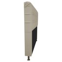 Ver imagem 3 de Cabeceira Dama 195Cm King Size Com Strass Bege