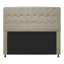 Ver imagem 1 de Cabeceira Dama 195Cm King Size Com Strass Bege