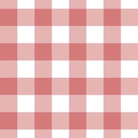 Papel de Parede Doce Estilo Xadrez Rosa 82144