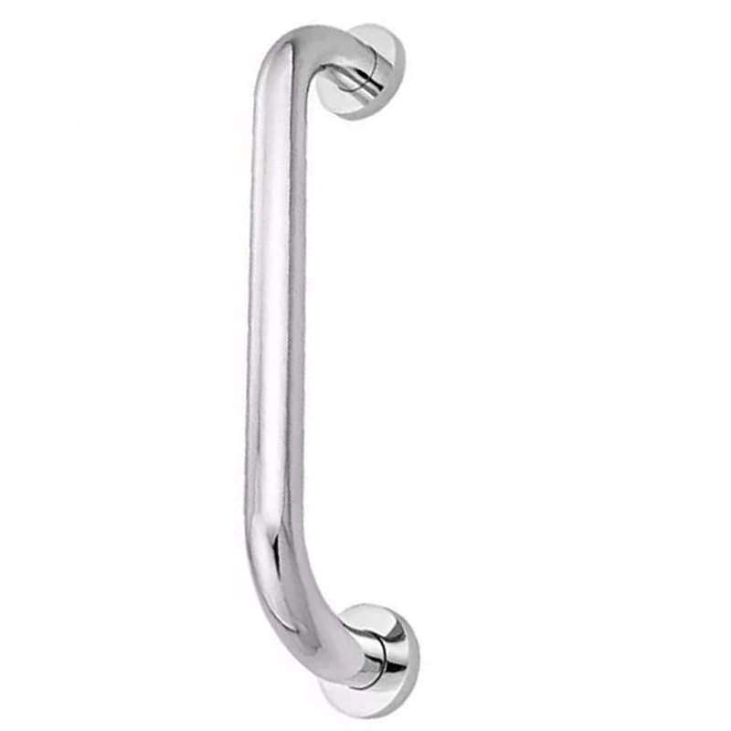 Alça Apoio 30cm Inox Kit 2 Uni Banheiro Cadeirante Idoso Deficiente Acessibilidade - 4