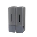 Ver imagem 1 de Dispenser Duplo Saboneteira Manual Parede Luxo 250ml Cada Frg4503