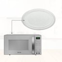 Ver imagem 3 de Prato Micro-ondas Brastemp 24,5 Cm W10563650 Bms20