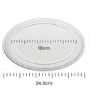 Ver imagem 1 de Prato Micro-ondas Brastemp 24,5 Cm W10563650 Bms20