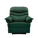 Ver imagem 2 de Poltrona Reclinável Manual Suede Verde Militar