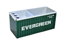Ver imagem 1 de Organizador de Mesa Conteiner em Metal - Evergreen