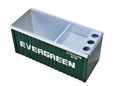 Ver imagem 3 de Organizador de Mesa Conteiner em Metal - Evergreen