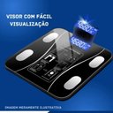 Ver mais imagens de Balança Bioimpedância Digital Bluetooth 180kg