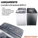 Ver imagem 3 de Máquina de Lavar Brastemp 12Kg Inox Água Quente Ciclo Tira Manchas Pro e Ciclo Anti-bolinha
