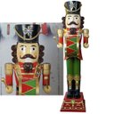Ver imagem 6 de Quebra Nozes Natal Soldado Natalino Grande Iluminado Luzes Som Musica Enfeite Decoraçao Casa Sala Ha