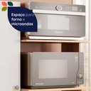 Ver imagem 5 de Armário de Cozinha Multiuso 2 Nichos para Forno e Micro 3 Portas e 4 Prateleiras