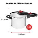 Ver mais imagens de Jogo de Panelas Tramontina Aço Inox Fundo Triplo Cooktop Fogão Indução Kit 10 Peças
