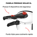 Ver imagem 7 de Jogo de Panelas Tramontina Aço Inox Fundo Triplo Cooktop Fogão Indução Kit 10 Peças