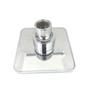 Ver mais imagens de Ducha Chuveiro Aquecedor Solar Gás Slim Flex Quadrado Inox