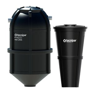 Kit Biodigestor 750l/dia Tecnipar e Leito de Secagem Tecnipar