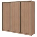 Ver imagem 2 de Guarda-Roupa 3 Portas Spazio Lopas - Carvalho Naturale Carvalho Naturale