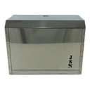 Ver imagem 1 de Porta Papel Toalha Inox Toalheiro Folhas Inter Folhadas M1i