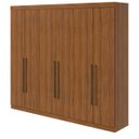 Ver imagem 1 de Guarda-Roupa Roupeiro Lopas Castellaro 6 Portas Rovere Naturale Rovere Naturale