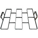 Ver imagem 2 de Forma de Aço 3mm Tijolinho para Carimbar Piso Jardim Calçada