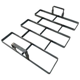 Forma de Aço 3mm Tijolinho para Carimbar Piso Jardim Calçada - 4
