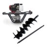 PERFURADOR SOLO A GASOLINA + BROCA 30 CM + EXTENSOR TOYAMA - 2