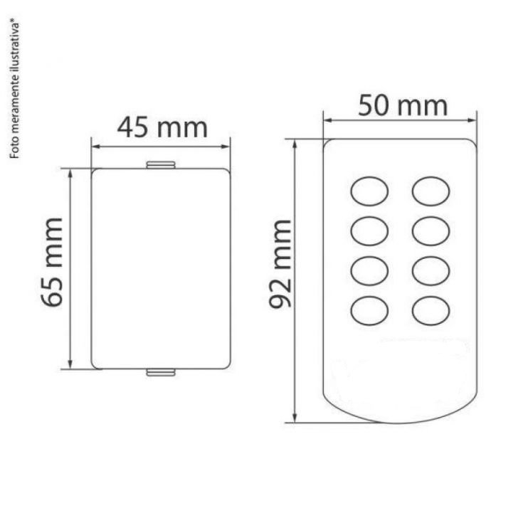 Controle Remoto Ventilador De Teto Ventax Original 220V - 6