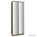 Ver imagem 1 de Guarda Roupa Modulado 02 Portas de Vidro 234cm com Colmeia Setiba