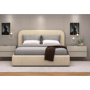 Ver imagem 3 de Kit Mesa de Cabeceira Suspensa com Gaveta e Estilo Minimalista Eros 60cm Off White