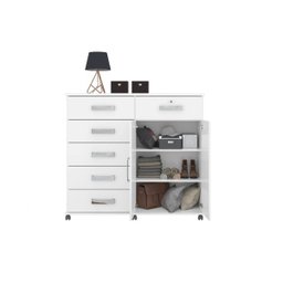 Cômoda Platina New Branco - 3