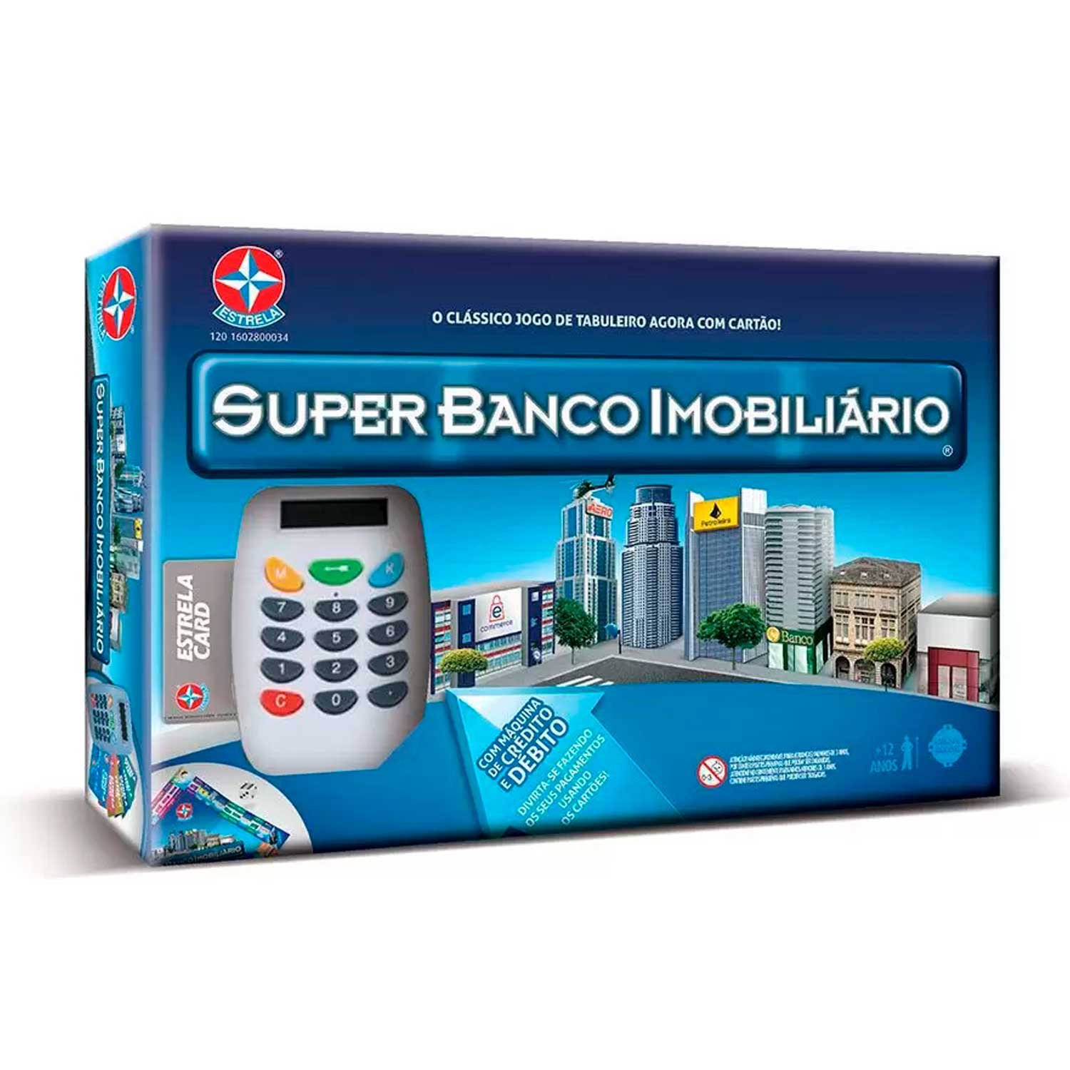 SUPER BANCO IMOBILIÁRIO ESTRELA REF:1201602800034 Único Sortidos