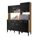Ver imagem 2 de Armário de Cozinha Compacta Arizona Solid Carraro Carvalho com Preto